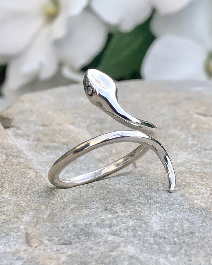 Sterling Silver Serpent Ring