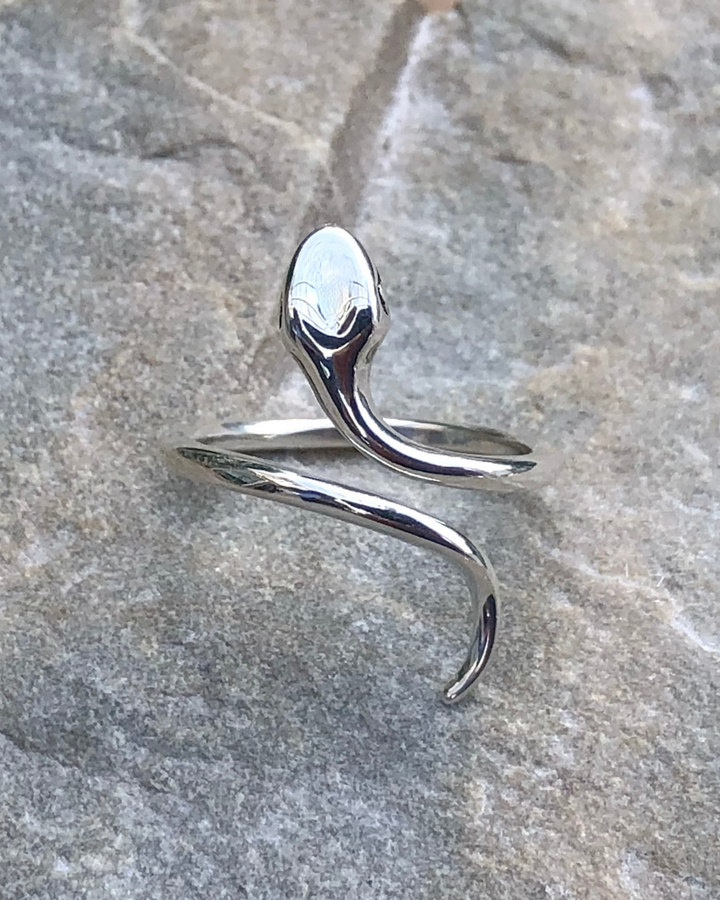 Sterling Silver Serpent Ring