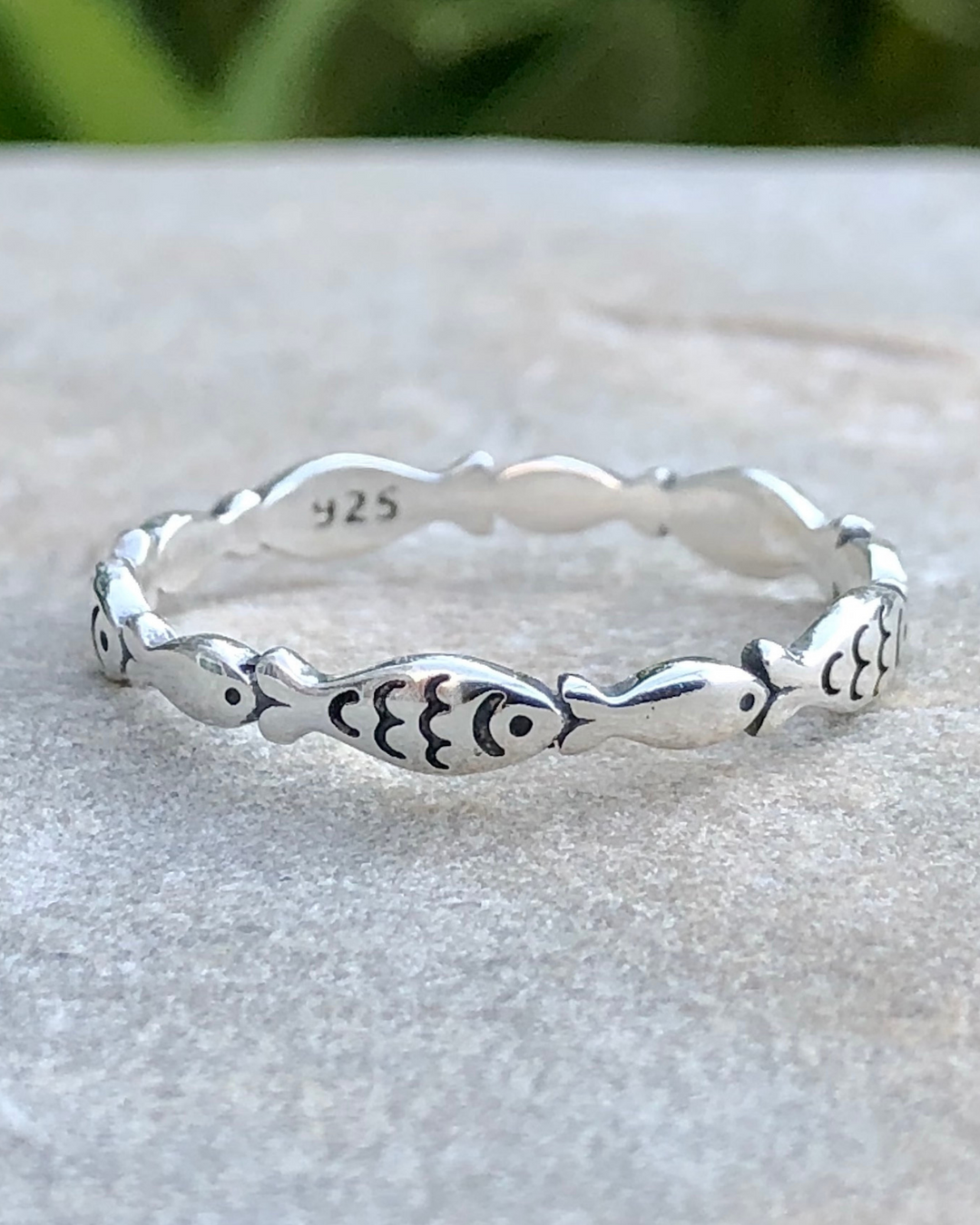 Fish Sterling Silver Ring – The Life Divine