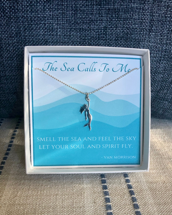 Mermaid Necklace With Van Morrison Lyrics