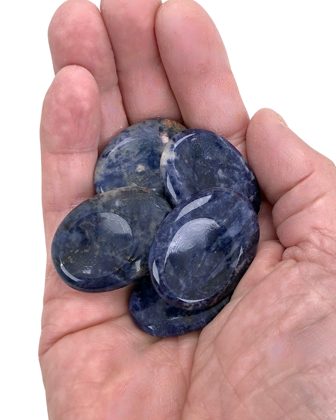 Sodalite Worry Stone