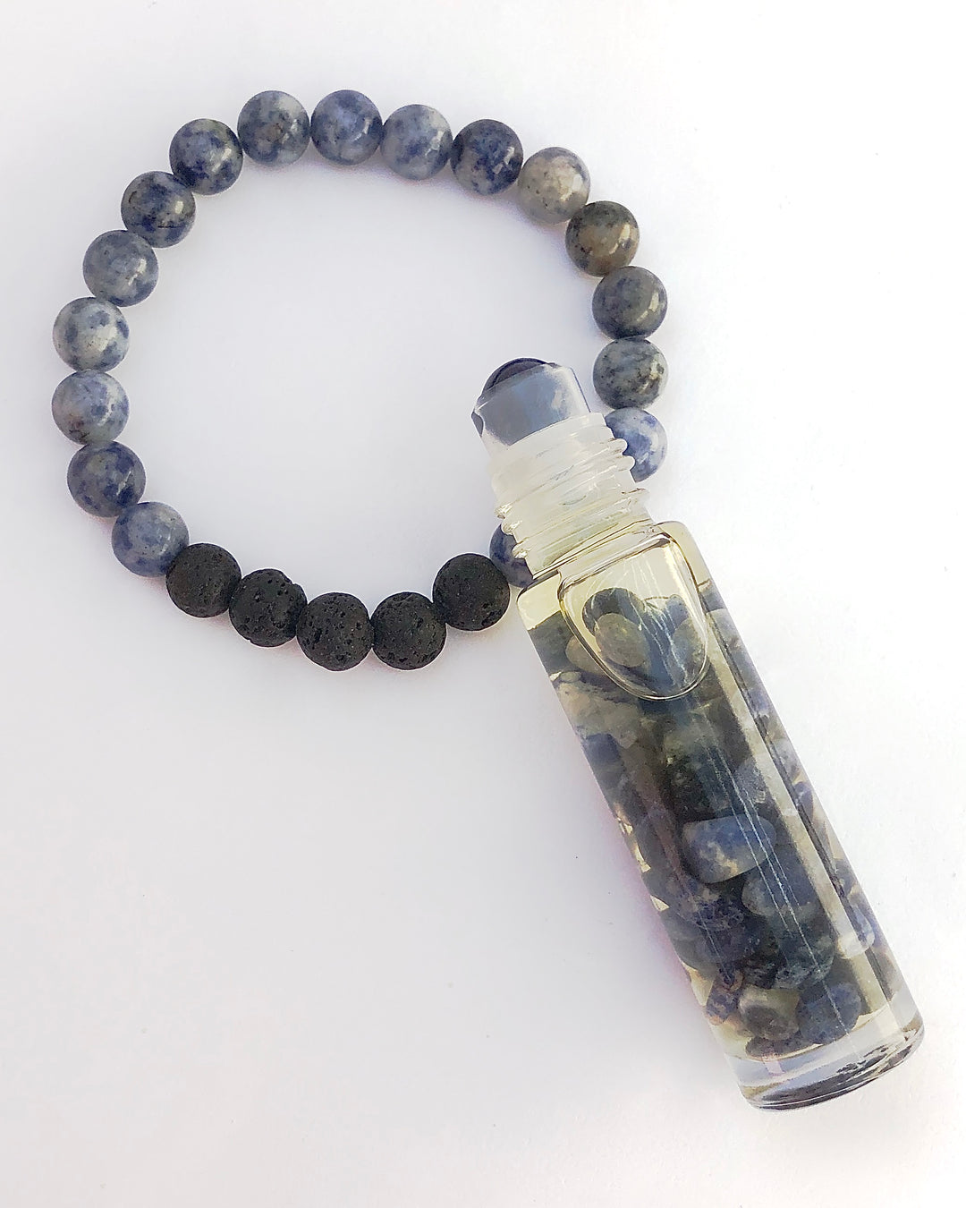 Sodalite Roll On and Bracelet - FOCUS