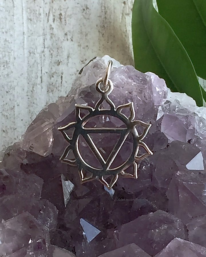 Sterling Silver Solar Plexus Chakra Necklace