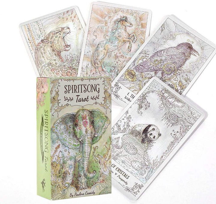 Spiritsong Tarot Cards and Guidebook