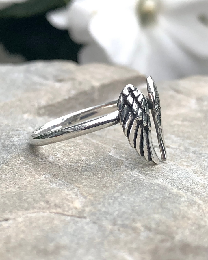 Angel Wings Ring Yes