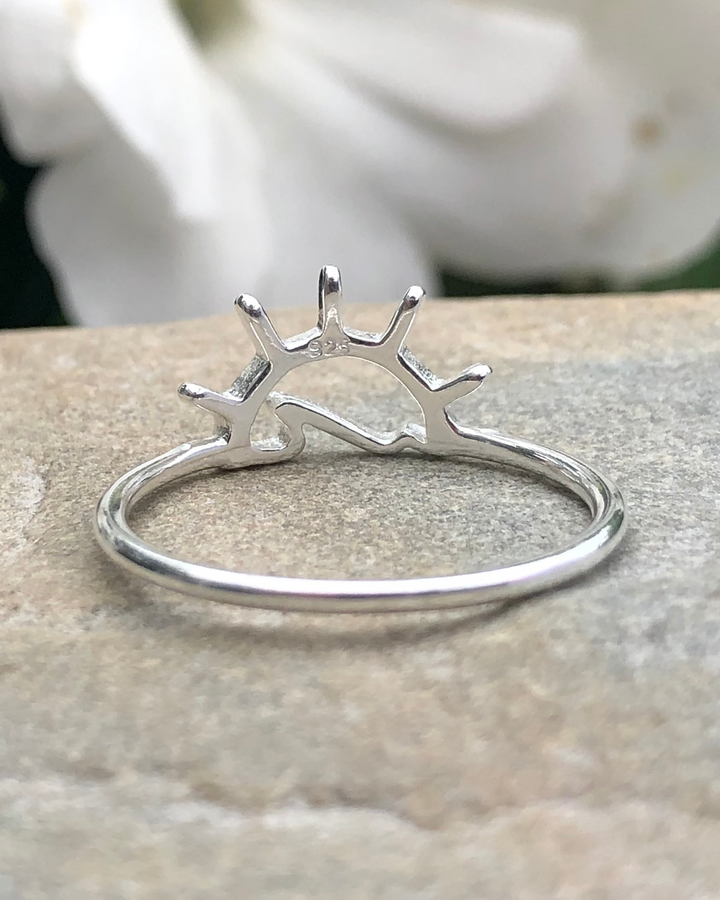 Sun and Sea Sterling Silver Ring