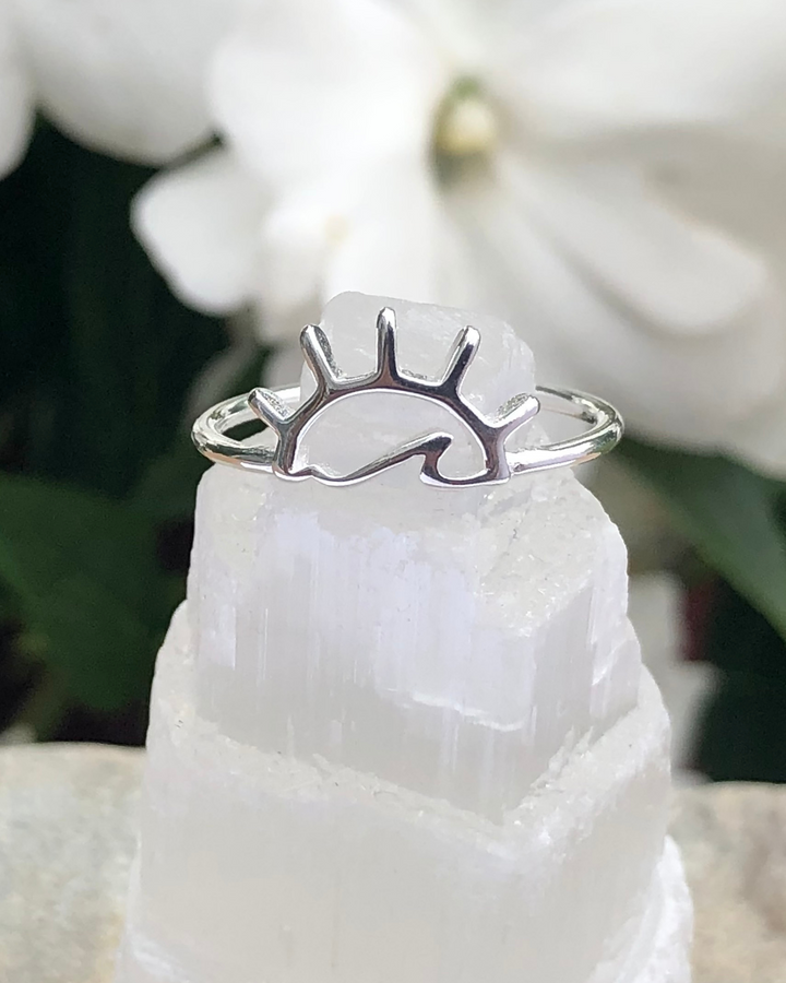 Sun and Sea Sterling Silver Ring