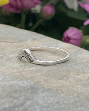 Sterling Silver Sunrise Ring