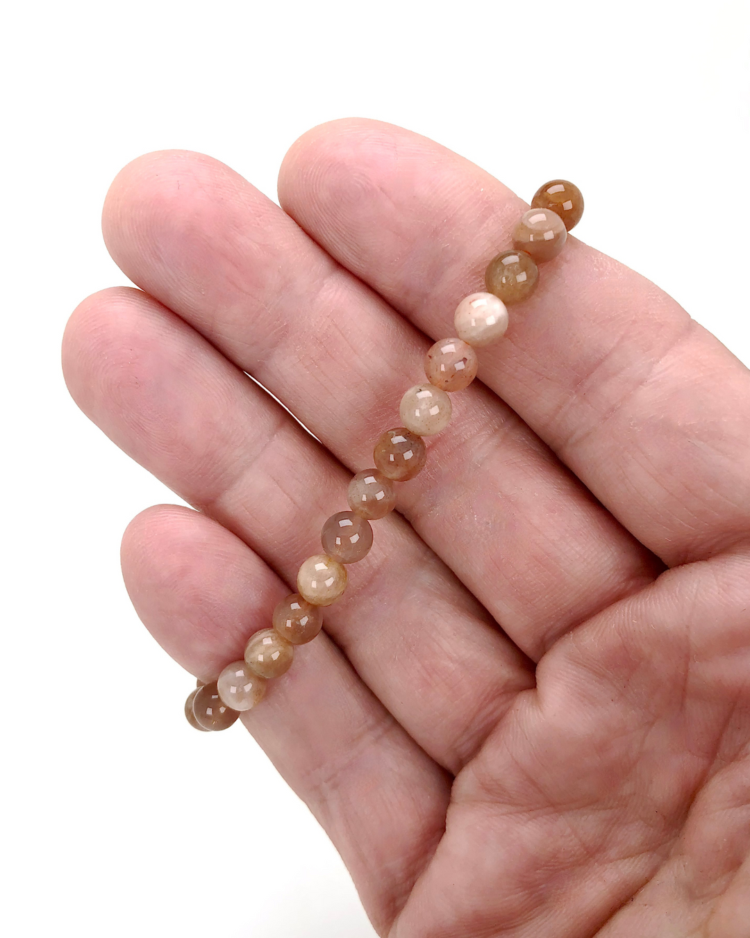 Sunstone 6mm Gemstone Bracelet