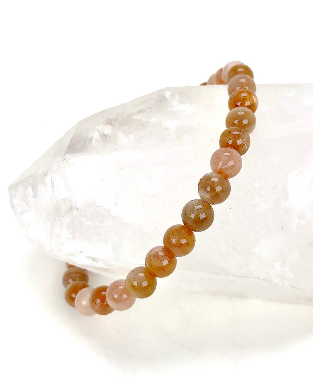 Sunstone 6mm Gemstone Bracelet