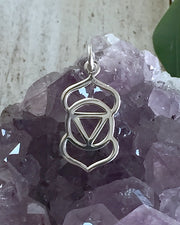 Sterling Silver Third Eye Chakra Necklace