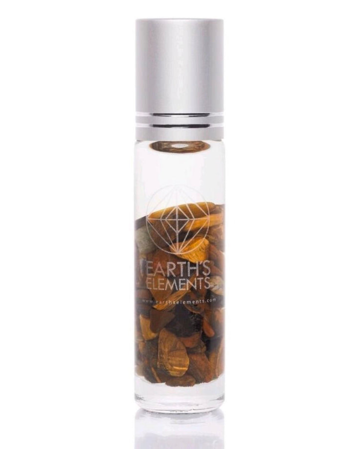 Tiger Eye Essential Oil Gemstone Roll On - PROTECTION