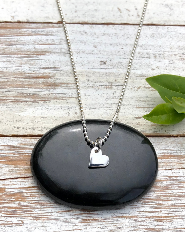 Mother and Two Daughters Heart Necklace Set