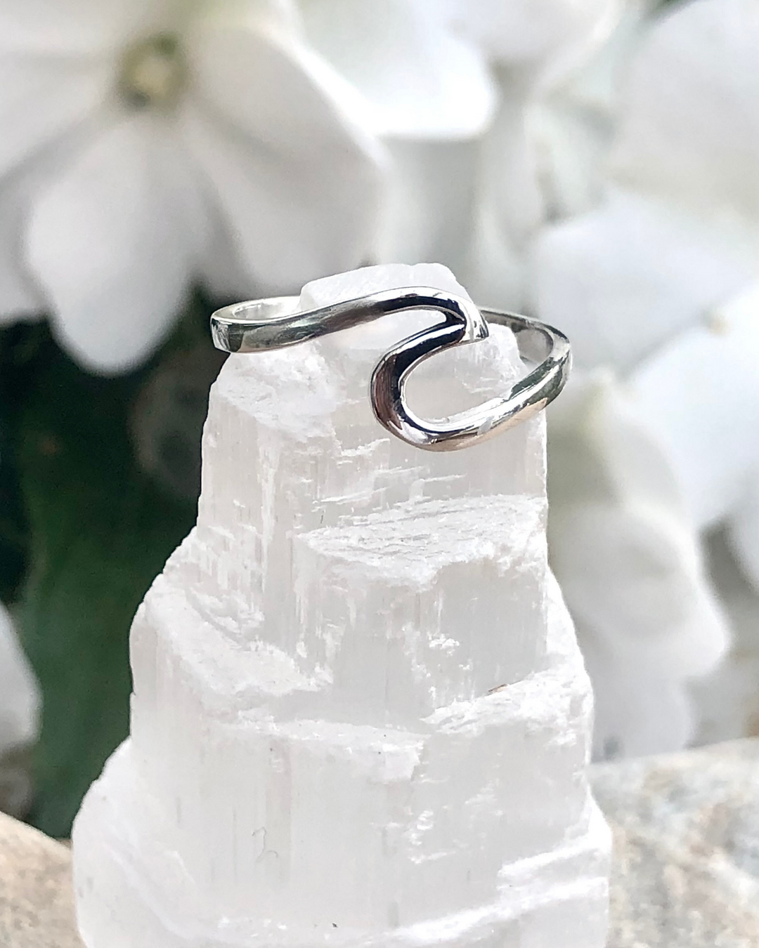 Wave Sterling Silver Ring