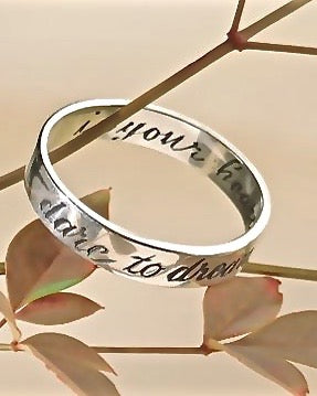 DARE TO DREAM - Sterling Silver Ring